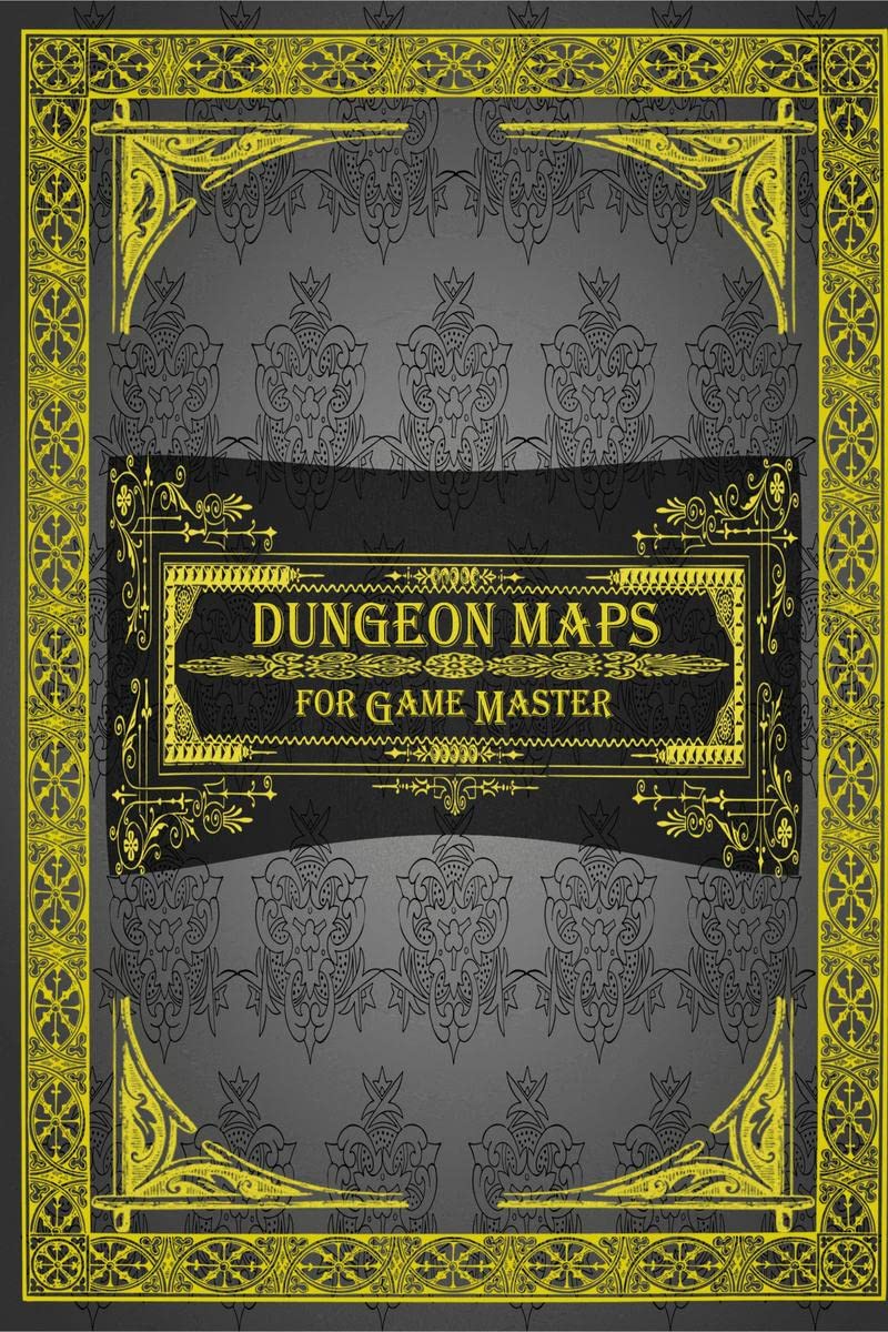 Dungeon Maps for Game Master : 75 Customizable & Unique Maps, RPG Maps for Game Master (Tabletop Role Playing Games), New Editio