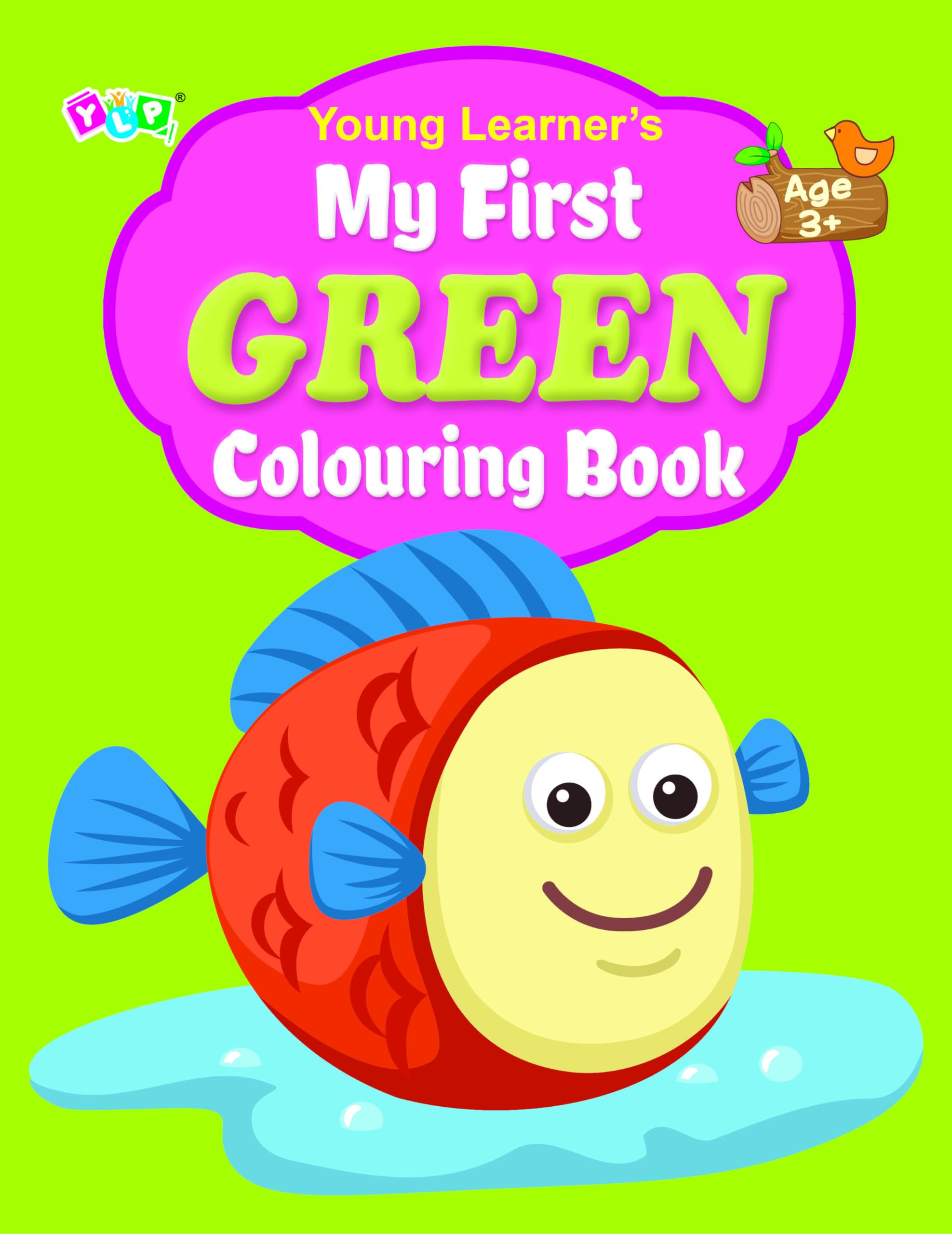 My First Green Colouring Book