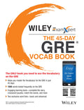 Wileys ExamXpert The 45Day GRE Vocab Book