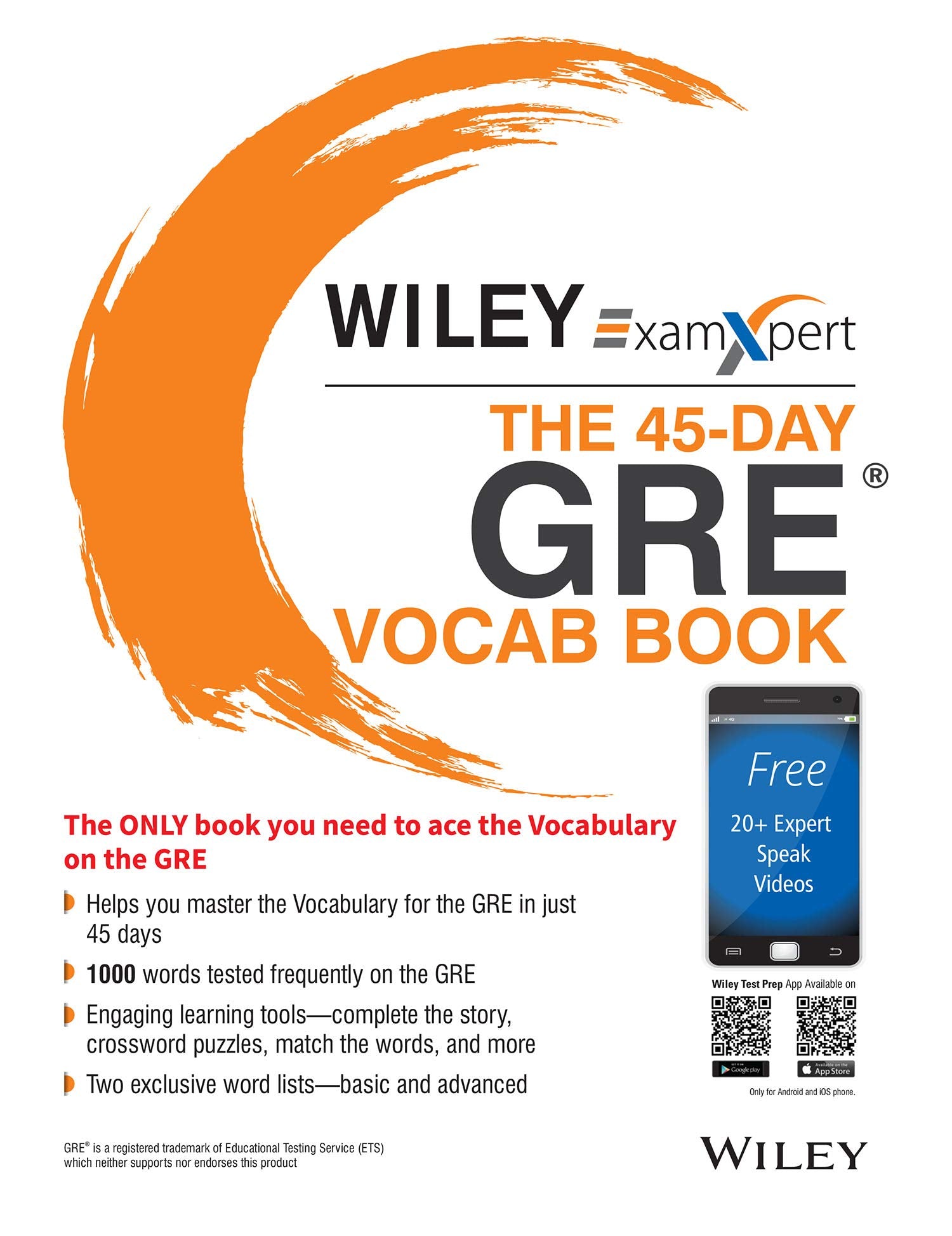Wileys ExamXpert The 45Day GRE Vocab Book