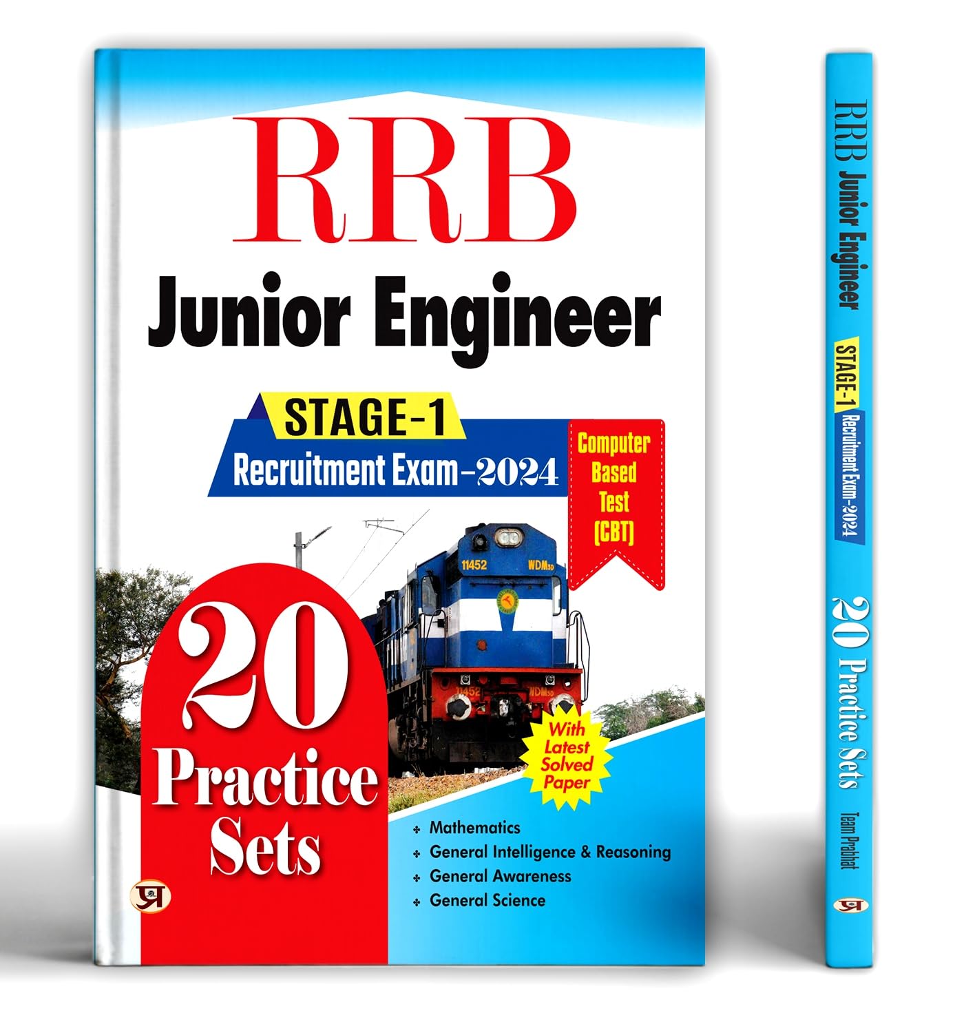 R.R.B. Junior Engineer Recruitment Exam2024, Stage1 20 Practice Sets CBT Based With Latest Solved Papers