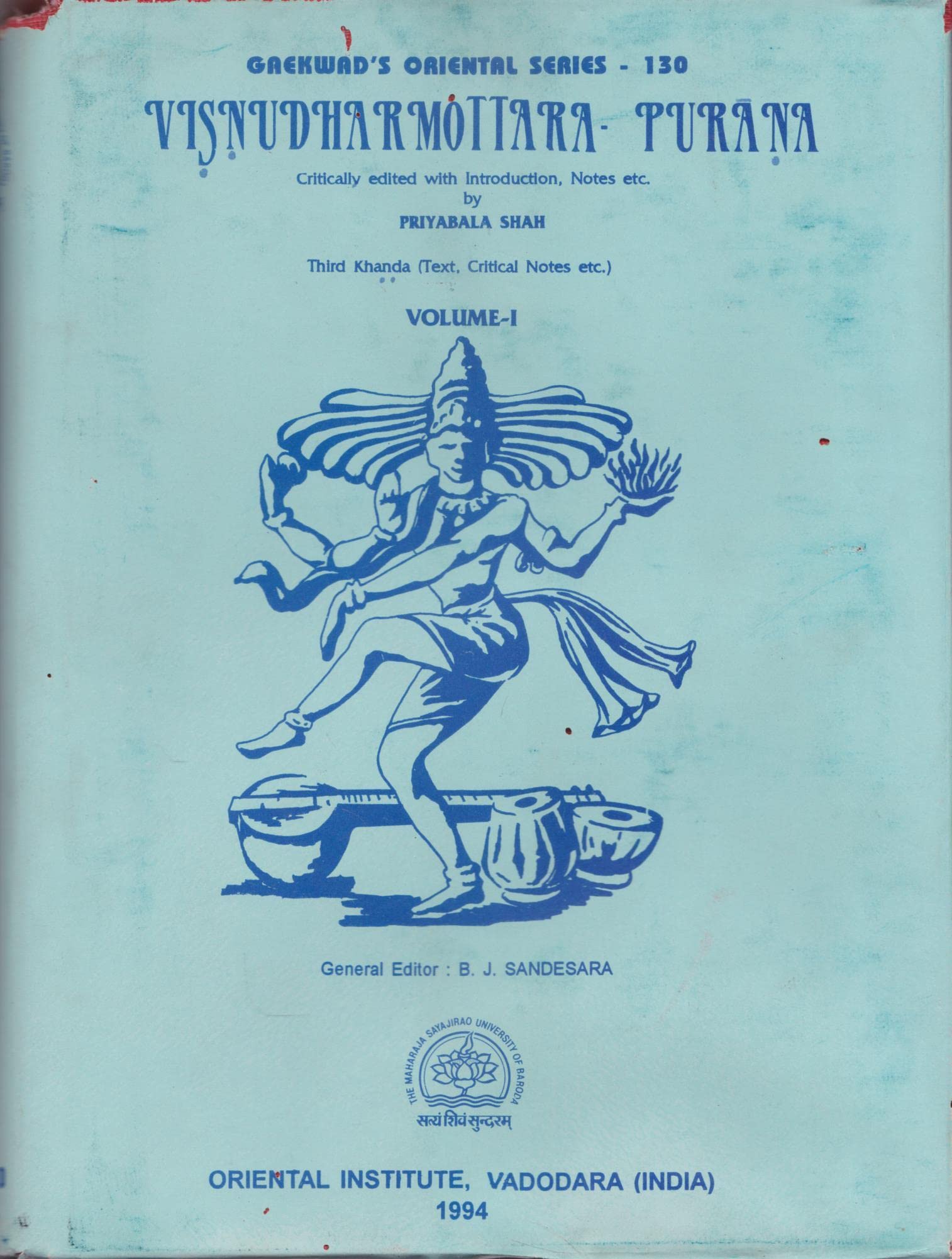 VisnudharmottaraPurana VolI