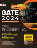Gate 2024 : Civil Engineering  33 Years Topic Wise Previous Solved Papers By Gkp