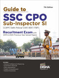 Guide To Ssc Cpo SubInspector Si (Capf/ Delhi Police/ Cisf/ Bsf/ Itbp) Recruitment Exam With 2019 & 2020 Previous Year Solved P