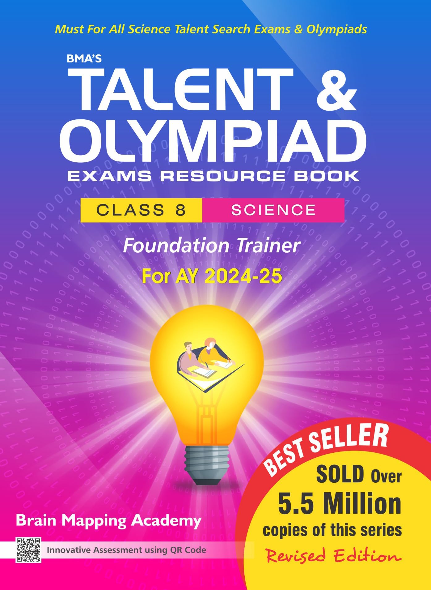 BmaS Talent & Olympiad Exams Resource Book For Class8 (Science)