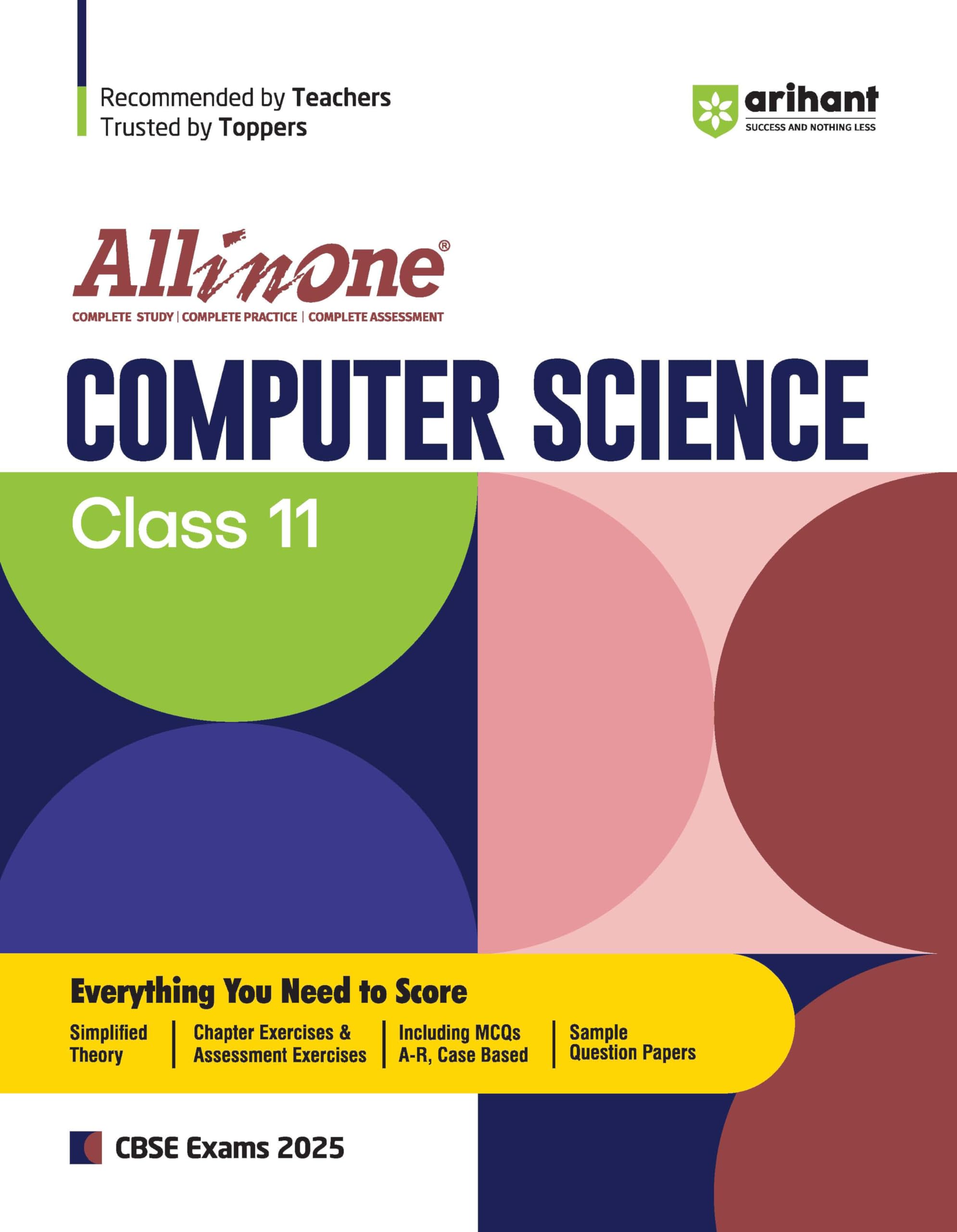 (Old Edition) Arihant All In One Computer Science Class 11 For CBSE Exams 2025