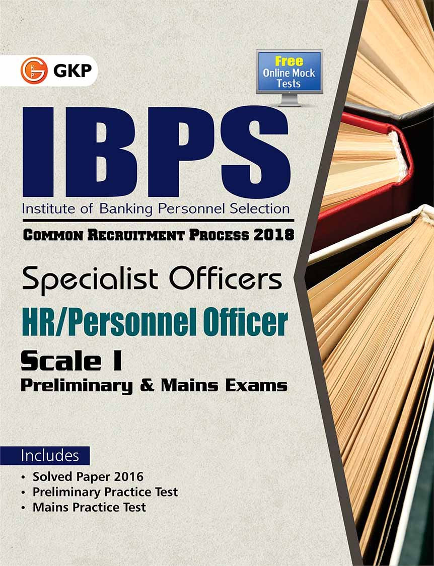 Ibps Specialist Officers Hr/Personnel Officer Scale I 2018