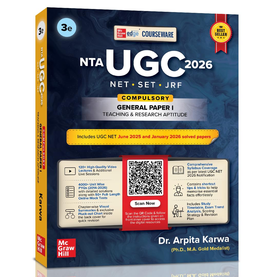 UGC NET Paper 1 2026 by Arpita Karwa | NET / SET / JRF | 120 Videos | 4000+ Practice Questions | Pluckout Revision Chart | 2026