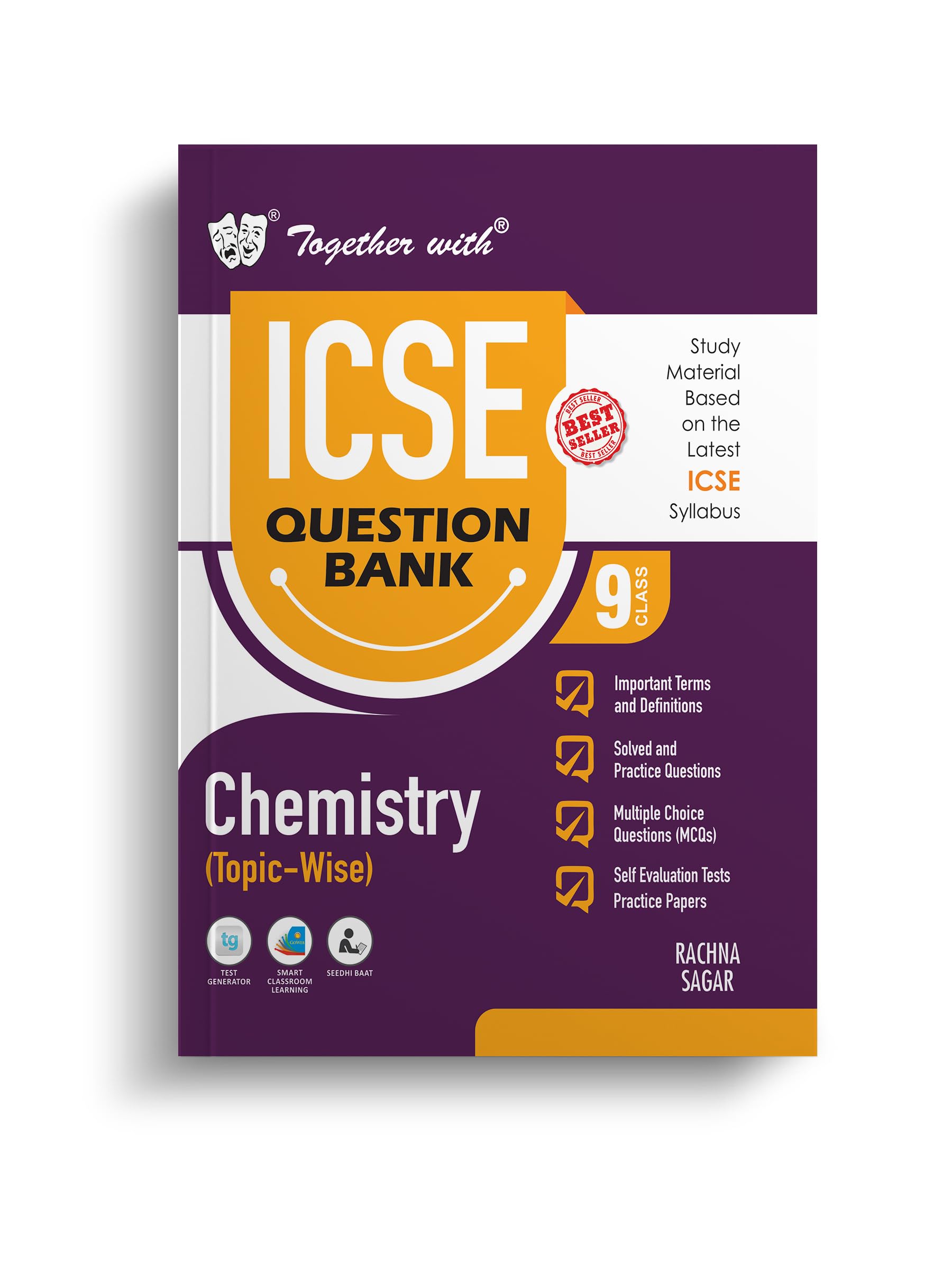 Together with ICSE Question Bank Class 9 Chemistry Exam 202425