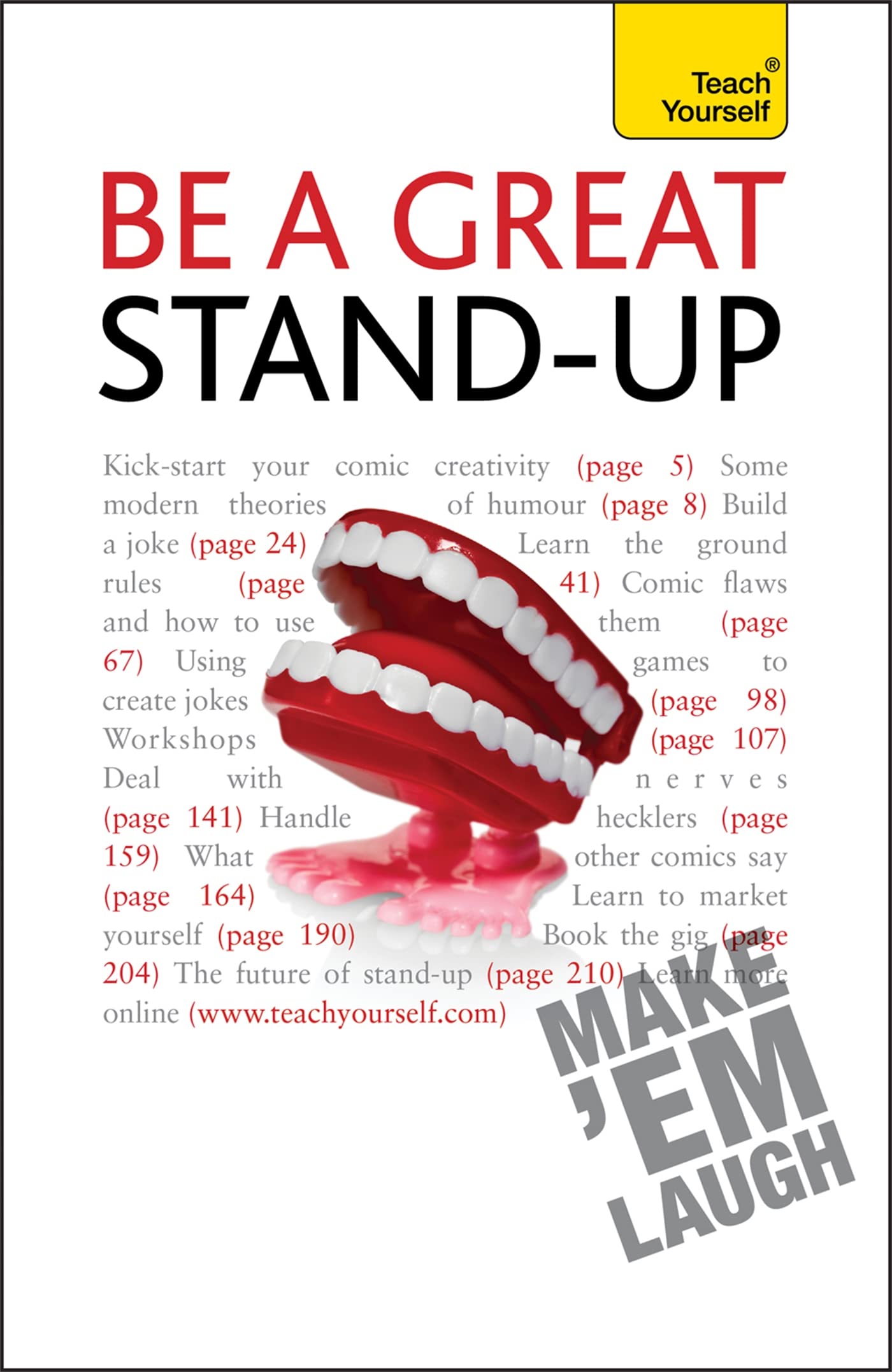 Be a Great Standup: How to master the art of stand up comedy and making people laugh (Teach Yourself  General)