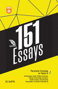 Arihant 151 Essays for UPSC, State PSCs & Competitive Exams | Contemporary, Social, Political, Economic, Science & Technology To