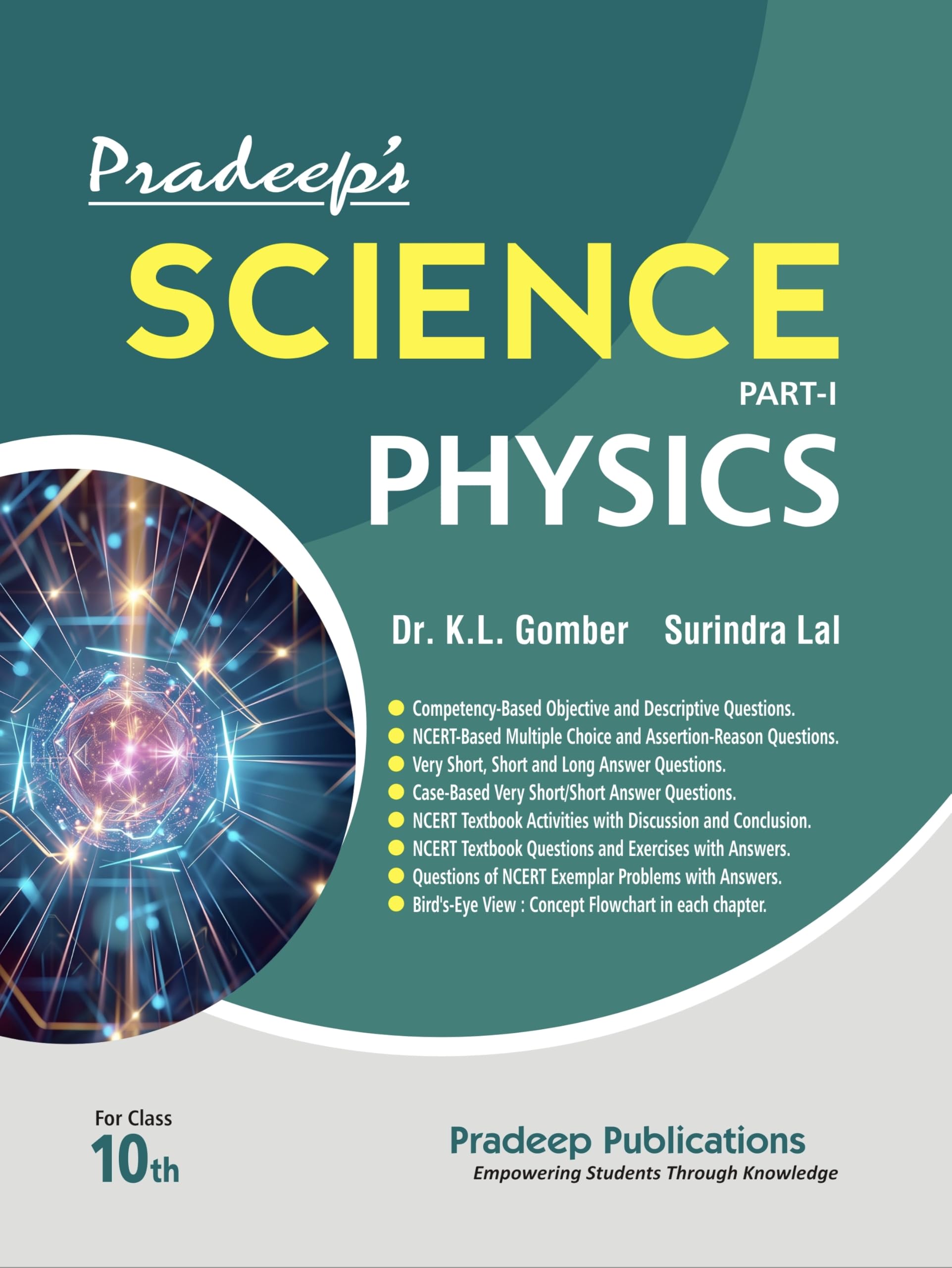 Pradeeps Science Physics Part  I for Class 10  Examination 202627