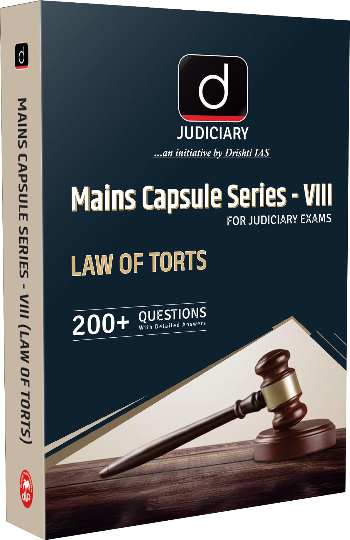 DRISHTI IAS Law of Torts Mains Capsule Series VIII, Judiciary Exam Preparation, 200+ Answered Questions