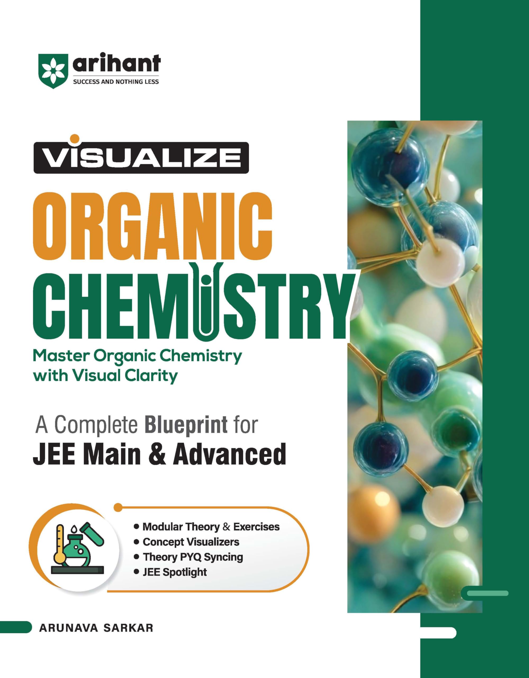 Arihant Visualize Organic Chemistry for JEE Main & Advanced 2027 | Complete JEE Blueprint with Concept Visualizers, Modular Theo