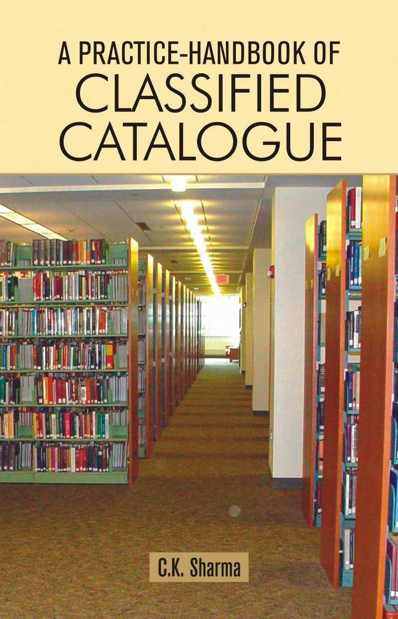 A PracticeHandbook Of Classified Catalogue