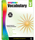 Spectrum 3rd Grade Vocabulary Workbooks, Ages 8 to 9, Grade 3 Vocabulary Workbook, Word Classification, Roots, Compound Words, P