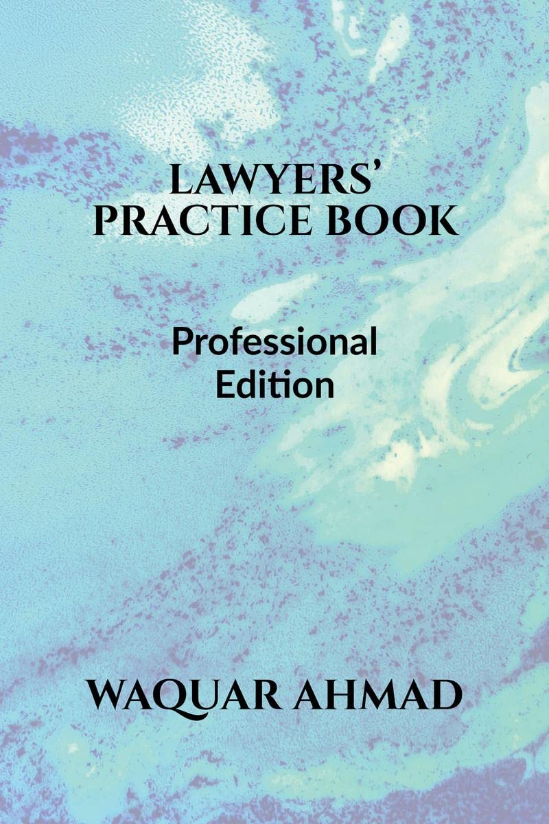 Lawyers Practice Book  Professional Edition