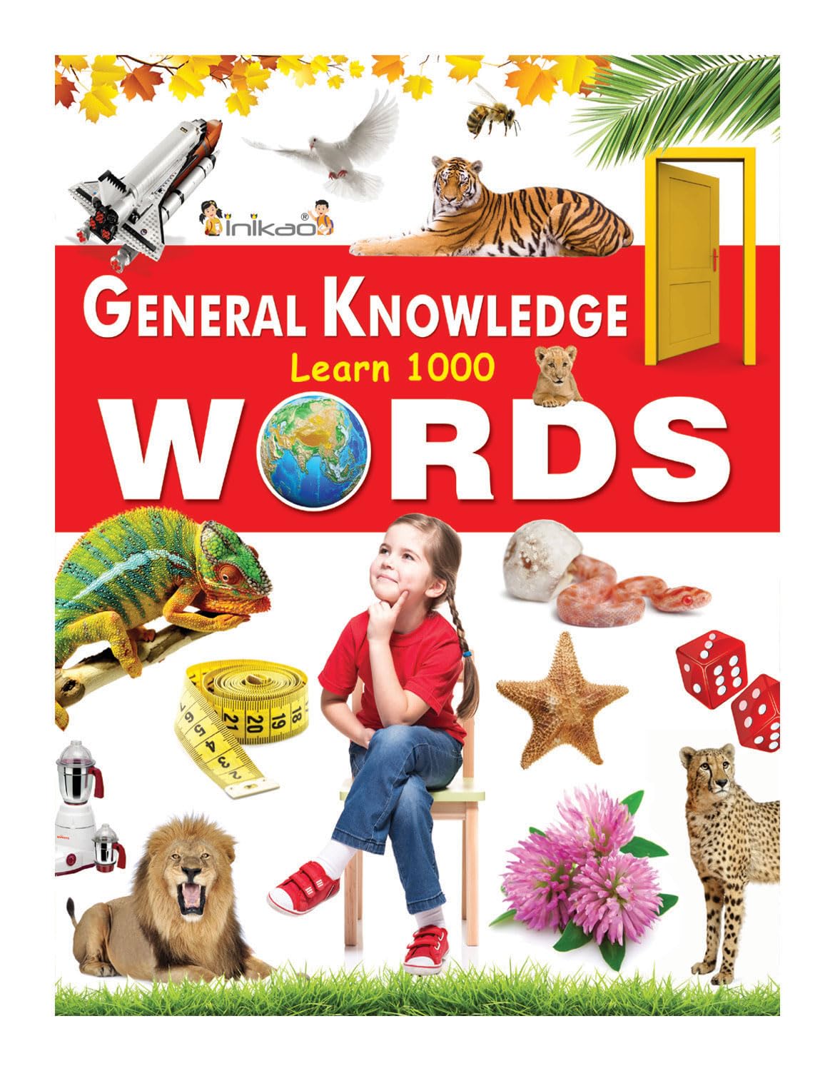 InikaoS Explore & Learn 1000 Words In English: A ChildrenS Adventure Book On Discovering Nature, Culture, And Everyday Life 