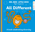Mr. Men Little Miss: All Different: A Book celebrating Diversity from the New Illustrated Childrens Series for 2022 about Feelin