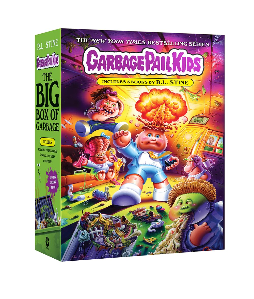 Garbage Pail Kids: The Big Box of Garbage (3Book Box Set): Welcome to Smellville, Thrills & Chills, and Camp Daze
