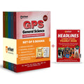 Arihant GPS General Studies & Headlines Current Affairs Yearly 2026 Combo | History, Polity, Economy, Geography (India & World) 