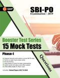 Sbi (State Bank Of India) 2019  Probationary Officers Phase I  Booster Test Series  15 Mock Tests (Questions & Solutions)