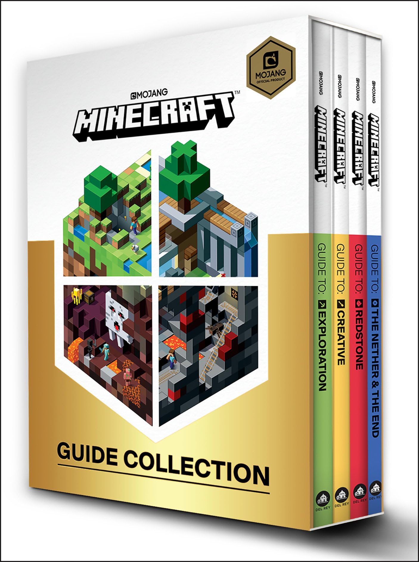 Minecraft: Guide Collection 4Book Boxed Set (2018 Edition): Exploration; Creative; Redstone; The Nether & the End