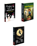 Alice in Wonderland, The Adventures of Tom Sawyer and Peter Pan : Mixed Bestseller Collection, all time favorite story pack, ma