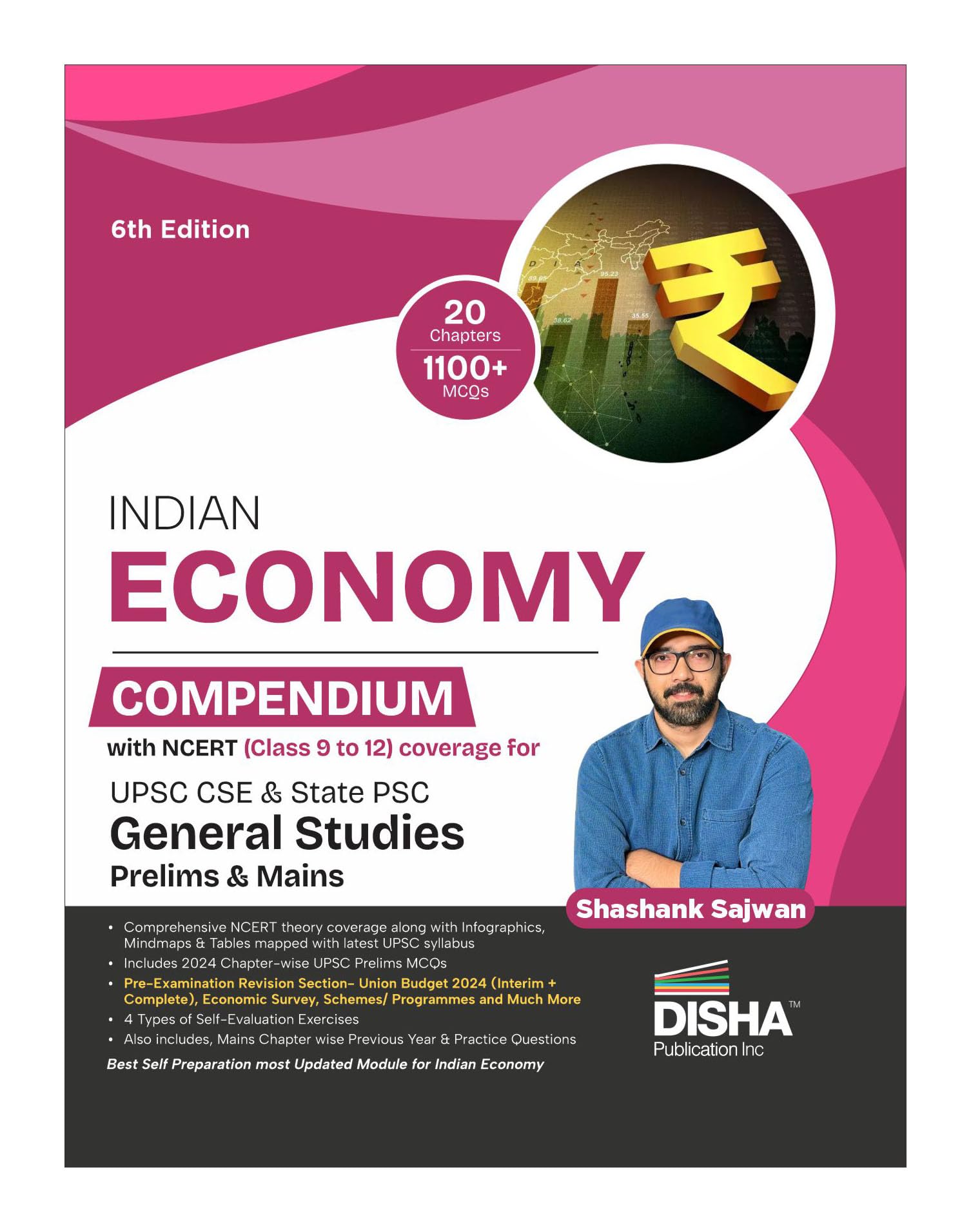 Disha Indian Economy Compendium With Ncert (Class 9 To 12) Coverage For Upsc Ias & State Psc General Studies Prelims & Mains Exa