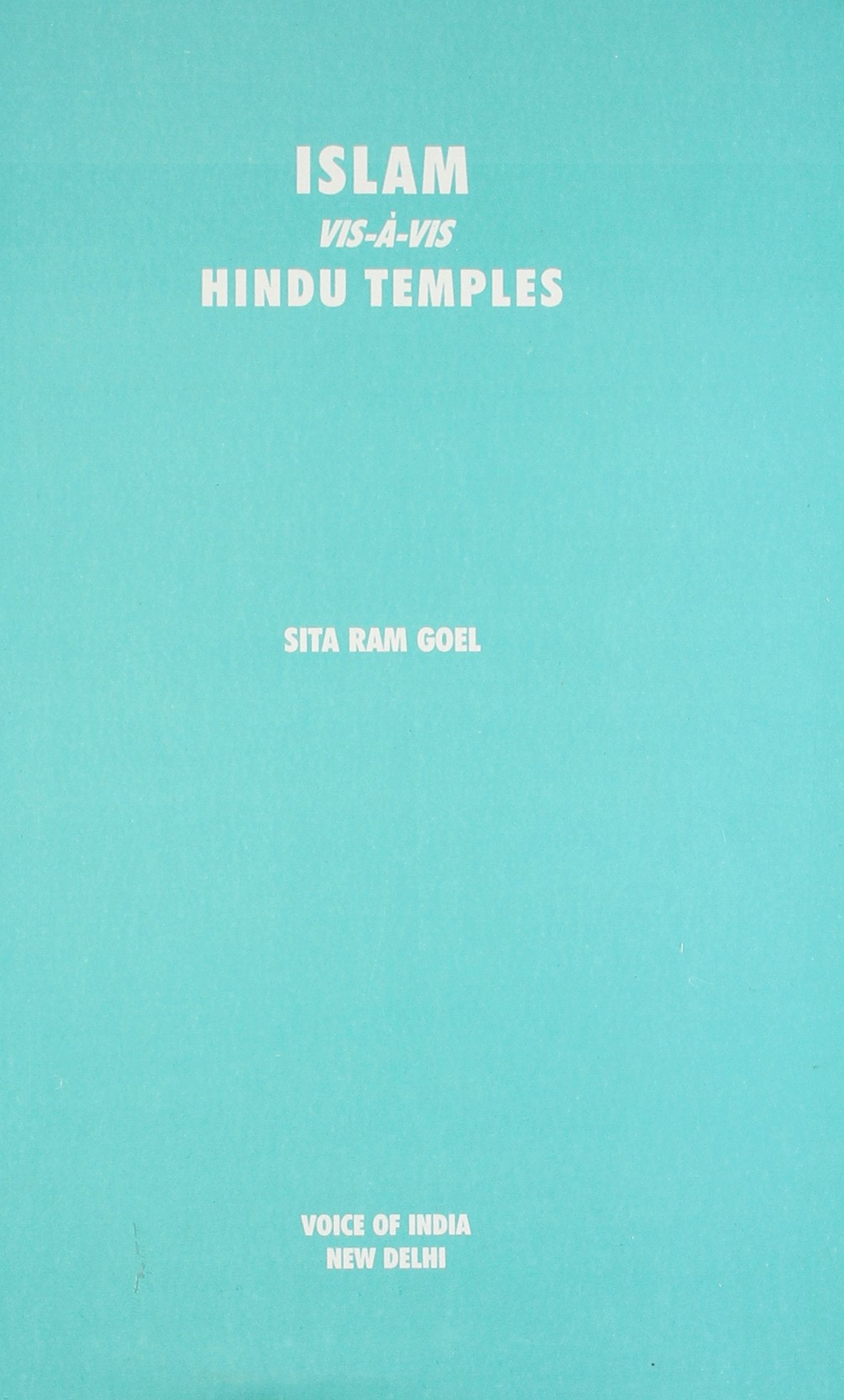 Islam visavis Hindu temples