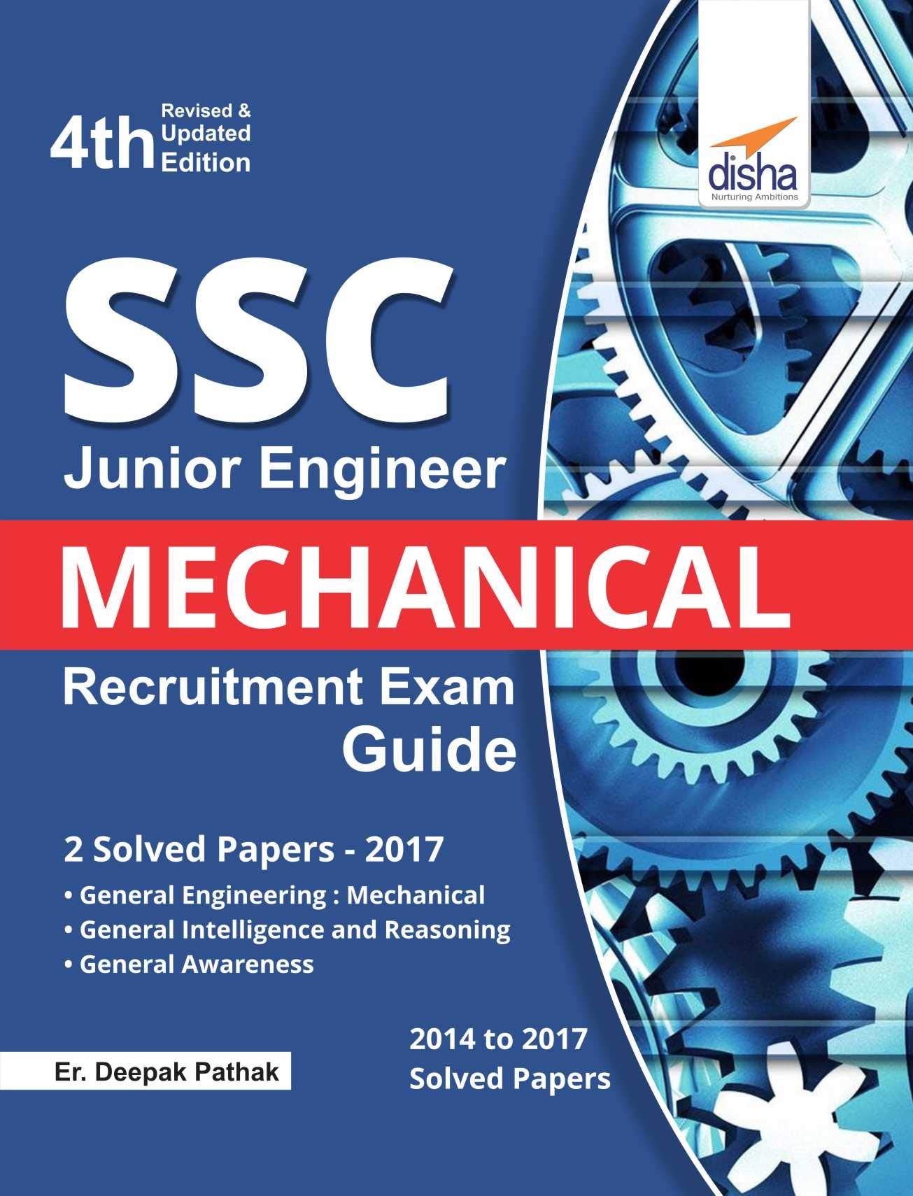 Ssc Junior Engineer Mechanical Recruitment Exam Guide 4Th Edition [Paperback] Er. Deepak Pathak And Disha Experts