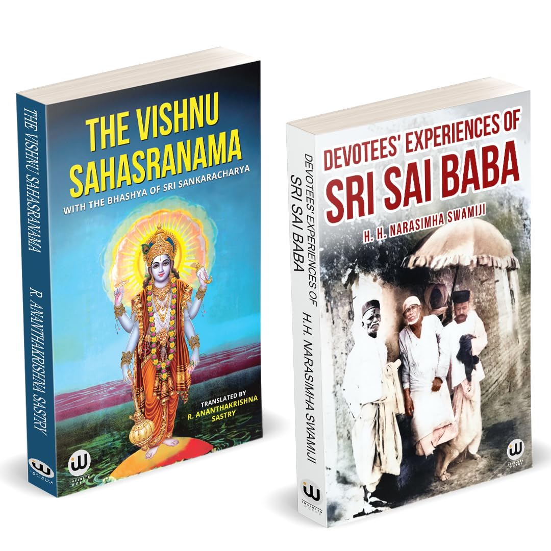 The Vishnu Sahasranama With The Bhashya Of Sri Sankaracharya | Devotees Experiences Of Sai Sai Baba | Book In English Edition | 