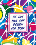 Tie Dye Nail Art Design Log Book