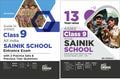 Combo (Set Of 2 Books) Study Package For Aissee Class 9 All India Sainik School Entrance Exam  Guide + Previous Year Solved Pap