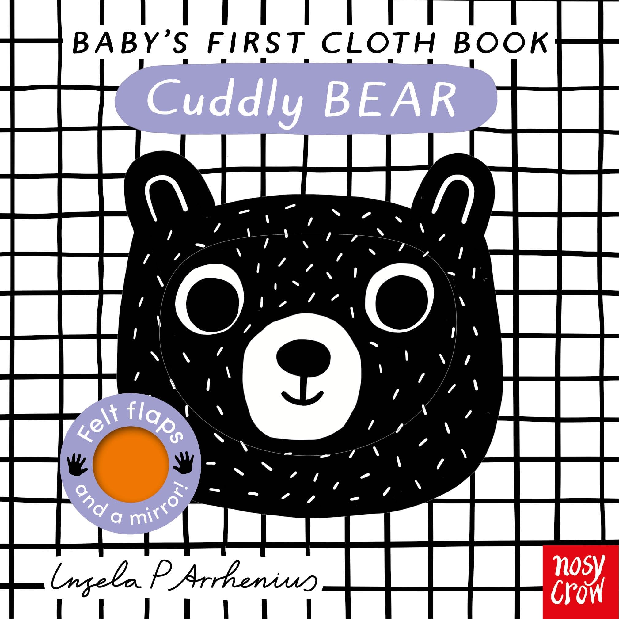 Nosy Crow Babys First Cloth Book Cuddly Bear.
