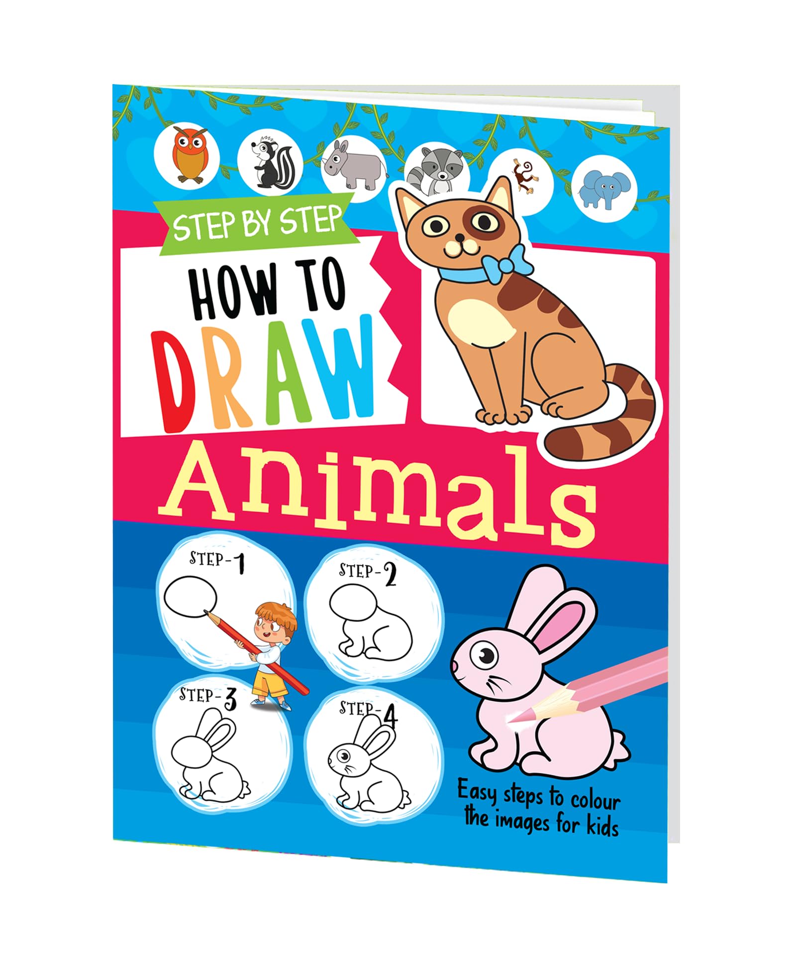 Hellofriend Books Step By Step How To Draw  Animals