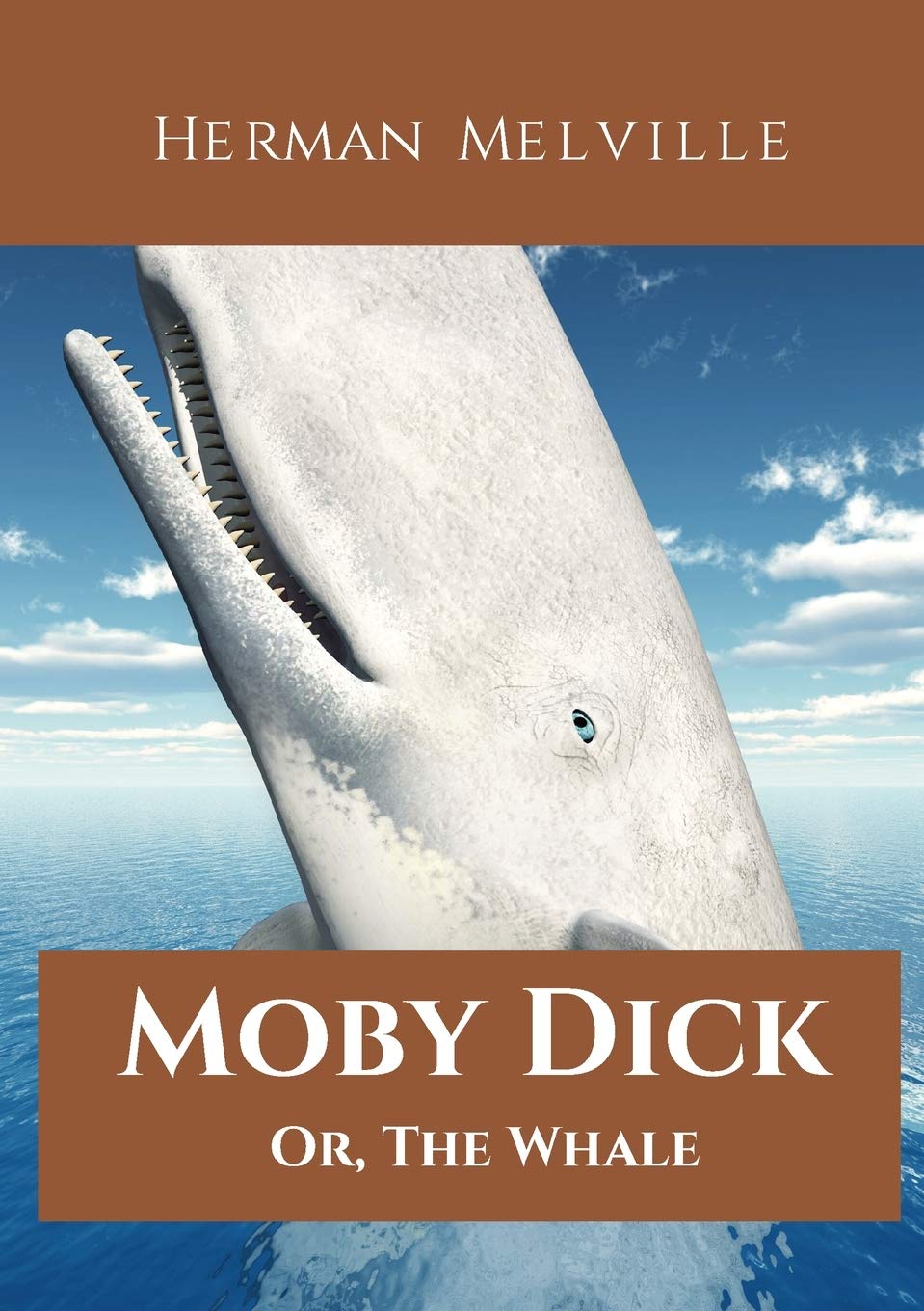 Moby Dick; Or, The Whale: A 1851 novel by American writer Herman Melville telling the obsessive quest of Ahab, captain of the wh