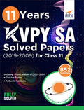 11 Years Kvpy Sa Solved Papers (20192009) For Class 11