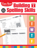 EvanMoor Building Spelling Skills, Grade 4  Homeschooling & Classroom Resource Workbook, Reproducible Worksheets, Teaching Edi