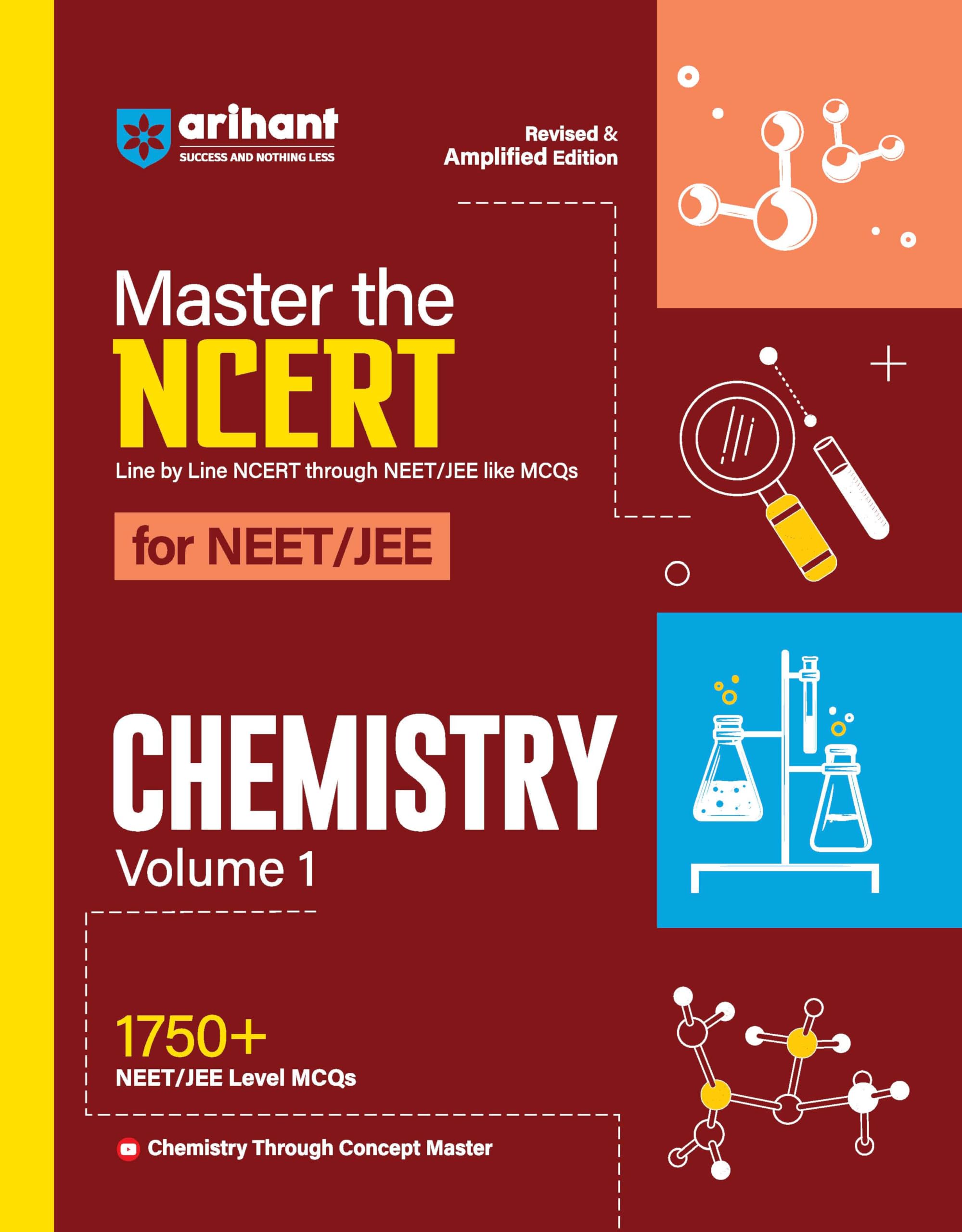 (OLD EDITION) Master The NCERT For NEET /JEE 2025 Chemistry Volume1