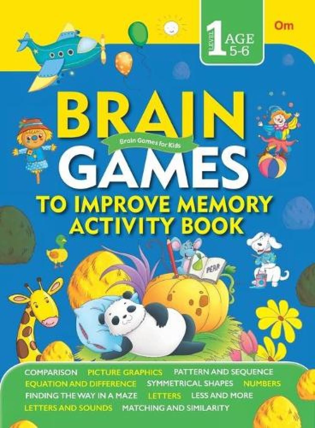 Activity Book : Brain Games To Improve Memory Activity Book Level  1: Brain Games Activity Book Level 1: Binder 2