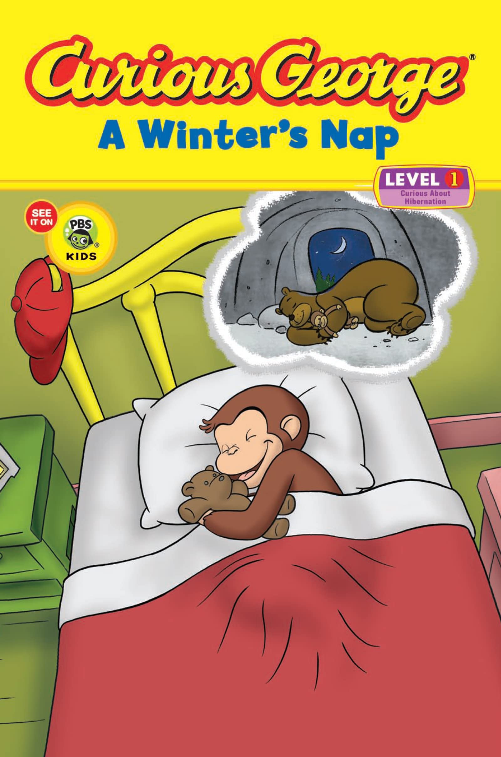 Curious George A Winters Nap: A Winter and Holiday Book for Kids (Curious George TV)