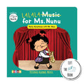 Music for Ms. Nunu by SAM & MI | LifttheFlap Board Book for Kids | Interactive Toddler Book on Learning About Sounds | Build E