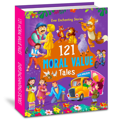 121 Moral Value Stories  Illustrated Story Books for Kids and Childrens  Bedtime Short Stories with Colourful Pictures in Engl