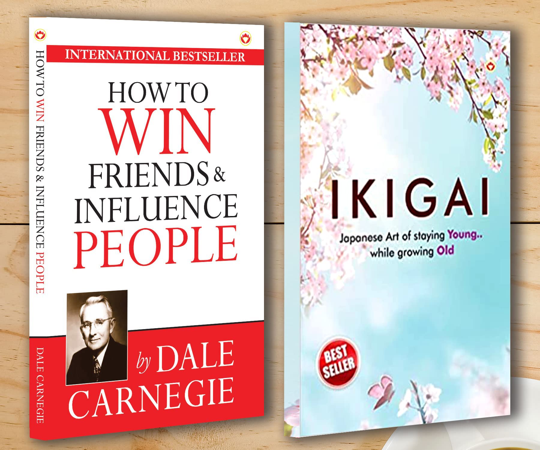 Motivational Books In English|Self help books In English| How to Win Friends & Influence People + Ikigai : Japanese Art of stay