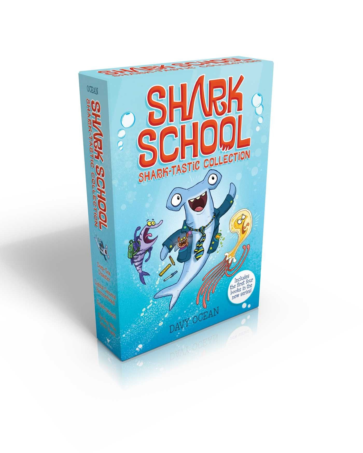 Shark School Sharktastic Collection Books 14 (Boxed Set): DeepSea Disaster; Lights! Camera! Hammerhead!; Squidnapped!; The B