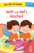 All set to Read Fun with Letter MMatt and Mels Mischief READERS
