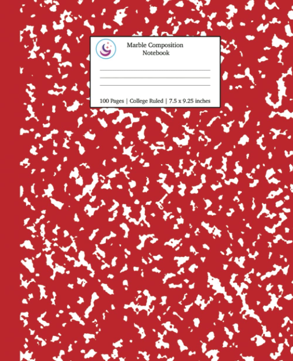 Marble Composition Notebook College Ruled: Red Marble Notebooks, School Supplies, Notebooks for School (Notebooks College Ruled)