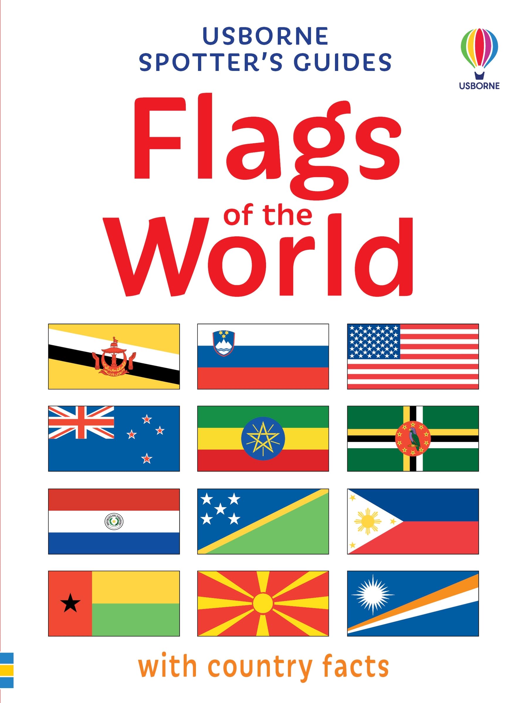Usborne SPOTTERS GUIDES FLAGS.