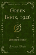 Green Book, 1926, Vol. 3 (Classic Reprint)